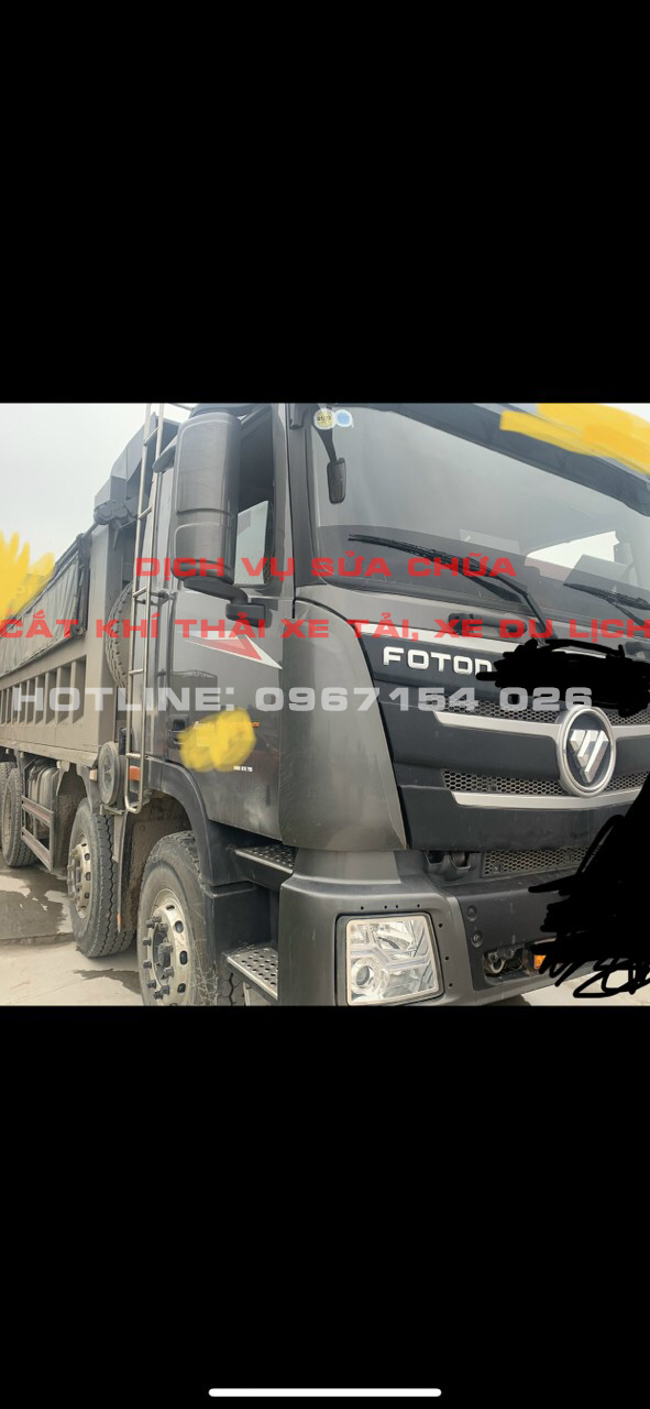 Tối ưu hoá hệ thống sau sử lý khí thải cho xe Thaco Auman. Hotline: 0967154 026