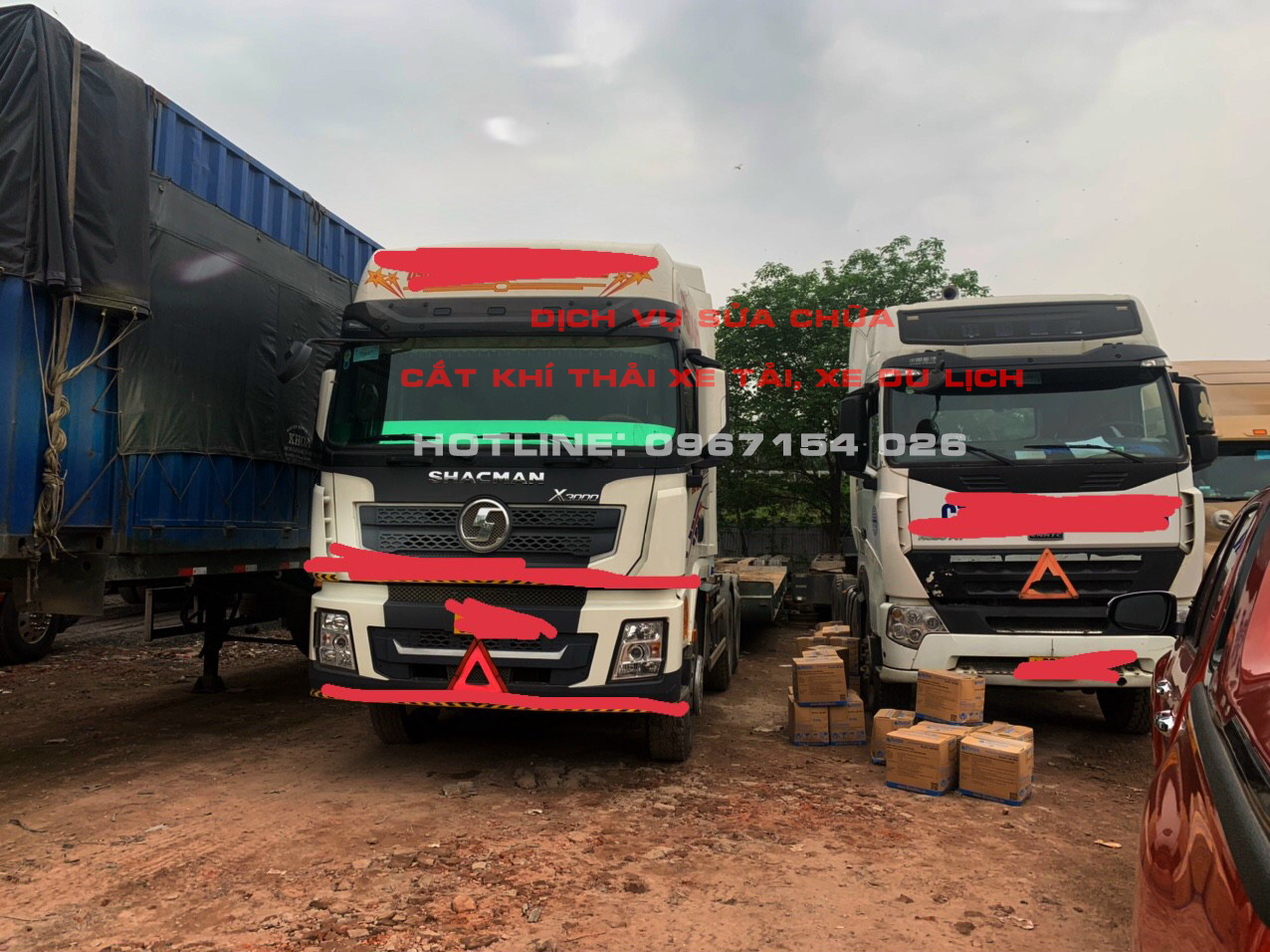 (www.suachuacatkhithai.vn) cam kết làm 1 lần duy nhất cho các dòng xe tải , đầu kéo