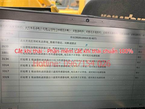 Huỷ hệ thống sử lý khí thải cho máy xúc đào kommatsu 200-10.
Tắt hệ thống tuần hoàn khí thải vĩnh viễn.