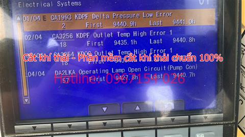 Huỷ hệ thống sử lý khí thải cho máy xúc đào kommatsu 200-10.
Tắt hệ thống tuần hoàn khí thải vĩnh viễn.