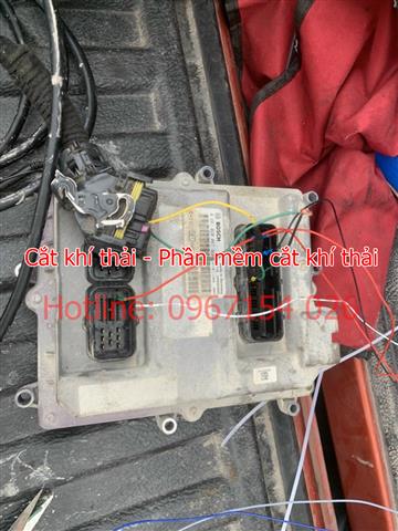Huỷ bỏ hệ thống sử lý khí thải ( cắt nước khí thải viễn viễn)  cho Động cơ MAN đức , gắn trên xe Bơm bê tông SANY.
