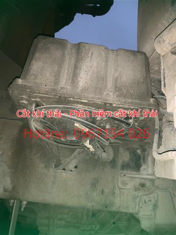 Huỷ bỏ hệ thống sử lý khí thải ( cắt nước khí thải viễn viễn)  cho Động cơ MAN đức , gắn trên xe Bơm bê tông SANY.