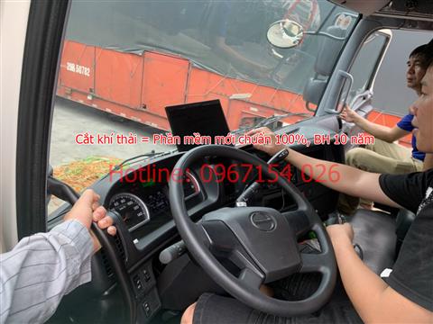 Huỷ hệ thống sử lý khí thải bằng phần mềm 100% theo đúng mã file và số VIN.