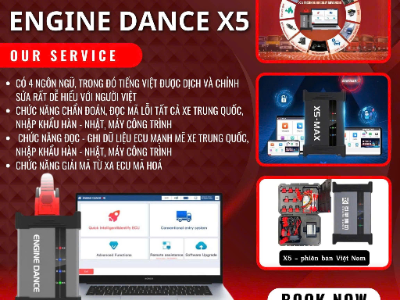 X5 - Thiết bị chuẩn đoán đa năng cho gara thời đại mới