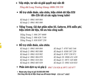 TRUNG TÂM HỖ TRỢ KỸ THUẬT LONG TRUONG GIANG