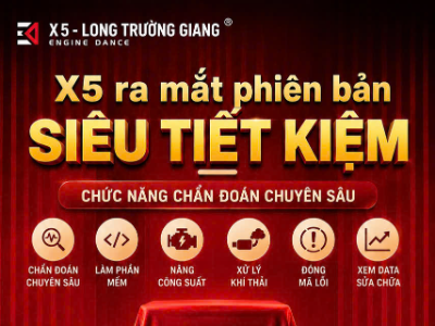 Tháng 8/2026 - X5 Phiên Bản Quốc Tế Chính Thức Ra Mắt – Bước Đột Phá Mới Trong Chẩn Đoán Xe Tải Thương Mại