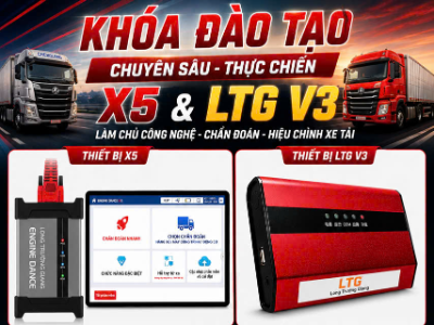 LONG TRUONG GIANG – Khóa Đào Tạo Chuyên Sâu X5 & LTG V3 – Làm Chủ Công Nghệ Chẩn Đoán Và Hiệu Chỉnh Xe Tải Thế Hệ Mới