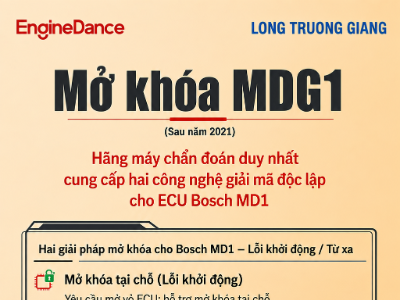 X5 LONGTRUONGGIANG – EngineDance X5 Chính Thức Hỗ Trợ Mở Khóa ECU Bosch MDG1 Và MD1 Thế Hệ Mới