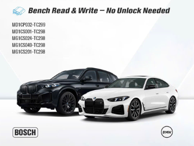 X5 LONGTRUONGGIANG – BMW 530i Bosch MDG1CS201 – Bench Read & Write nhanh, không cần Unlock ECU