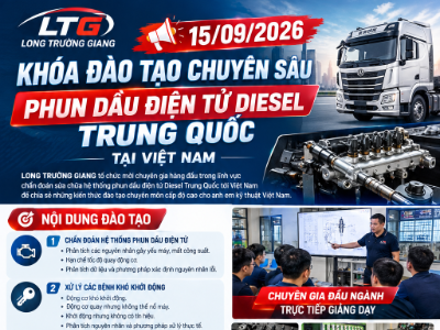 LONG TRƯỜNG GIANG - KHÓA HỌC SỬA CHỮA HỆ THỐNG PHUN DẦU ĐIỆN TỬ – HƯNG YÊN