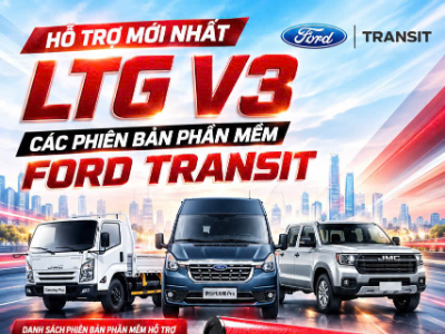 LTG V3 - CẬP NHẬT HỖ TRỢ FORD TRANSIT – GIẢI PHÁP ĐỌC/GHI ECU BOSCH MD1CS089