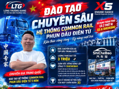 X5 LONG TRƯỜNG GIANG - ZHONGSHI – CHUYÊN GIA TRUNG QUỐC VỀ HỆ THỐNG COMMON RAIL VÀ PHUN DẦU ĐIỆN TỬ