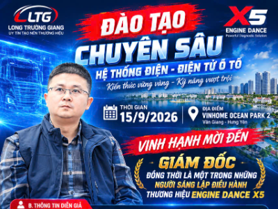 X5 LONG TRƯỜNG GIANG - GIÁM ĐỐC HỒ LẬP LÂM – NGƯỜI ĐỨNG SAU ENGINE DANCE X5 VÀ HÀNH TRÌNH PHÁT TRIỂN GIẢI PHÁP CHẨN ĐOÁN XE TẢI