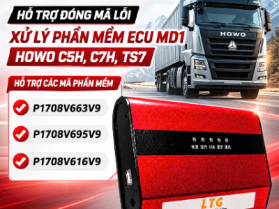 LTG V3 – Hỗ trợ xử lý phần mềm ECU MD1 trên HOWO C5H, C7H, TS7