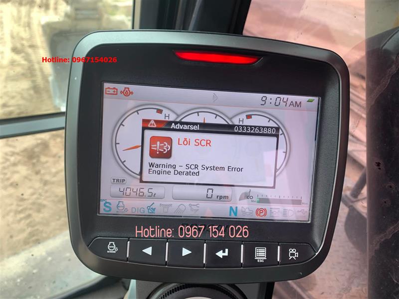 Huỷ hệ thống xử lý khí thải vĩnh viễn cho Máy xúc đào doosan dx 140