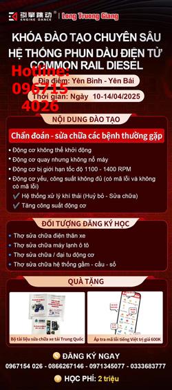 🔧 KHÓA ĐÀO TẠO CHUYÊN SÂU 🔧 chỉ có tại Long Trường Giang