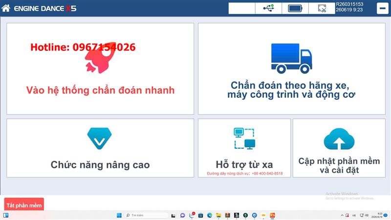 Sử lý hệ thống nước ure(xử lý tận gốc báo lỗi ure) , tăng công suất cho cẩu Doosan bằng phần mềm