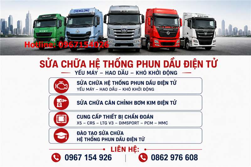 Cam kết làm 1 lần duy nhất hiệu chỉnh nước Ure cho các dòng xe tải , đầu kéo. Tránh trường hợp mất chi phí nhiều lần.