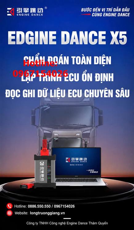 ENGINE DANCE X5 – GIẢI PHÁP CHẨN ĐOÁN VÀ LẬP TRÌNH ECU CHUYÊN NGHIỆP