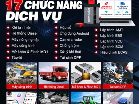 X5 – 17 CHỨC NĂNG DỊCH VỤ, MỘT GIẢI PHÁP TOÀN DIỆN CHO NGÀNH SỬA CHỮA Ô TÔ!